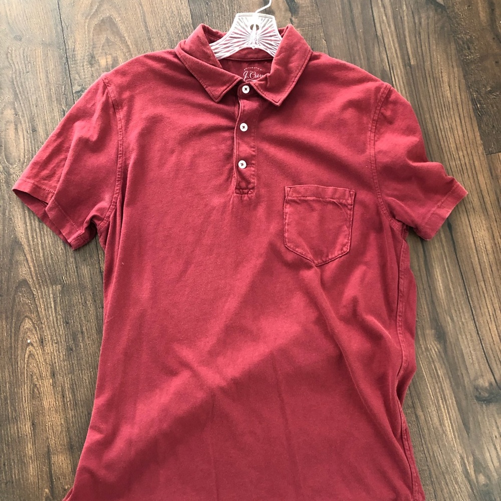 J Crew Broken In Polo Medium
